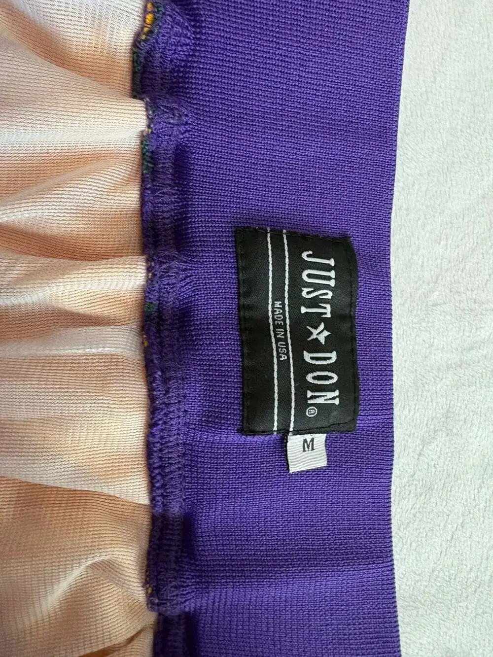 Just Don Los Angeles Lakers 1996-97 NBA Basketball Shorts READ